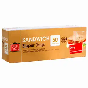 Sandwich Zipper Bags - Table King