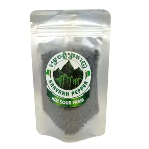 Whole Black Kravanh Pepper - Kimsour Farm