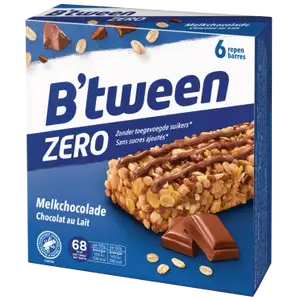 B'tween Zero Milk Chocolate Bar - Hero