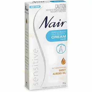 Precision Hair Removal Cream Face with Moisturising Sweet Almond Oil - Nair - Nair