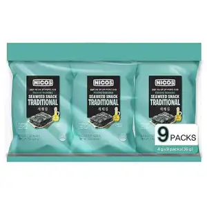 Roasted Seasoned Seaweed Traditional - Nicos