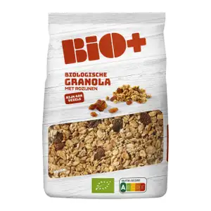 Organic Muesli Granola with Raisins - Bio+ - Organic