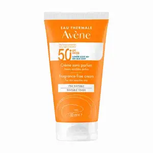 Invisible Finish SPF50+ Fragrance-Free Cream for Dry Sensitive Skin - Avène