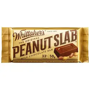33% Cocoa The Original Peanut Slab Milk Chocolate Bar - Whittakers
