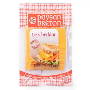 Cheddar Cheese Slices - Paysan Breton