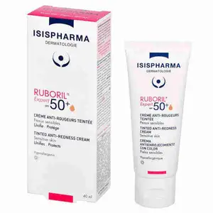 Ruboril Expert SPF50+ Tinted Antib Redness Cream - Isispharma