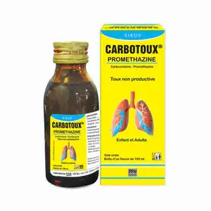 Carbotoux Carbocisteine/Promethazine Child and Adult Syrup
