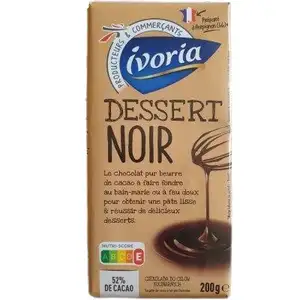 Dark Chocolate Dessert - Ivoria