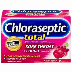 Sore Throat Cough Wild Cherry - Cloraseptic