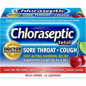 Sore Throat Cough Wild Cherry - Cloraseptic