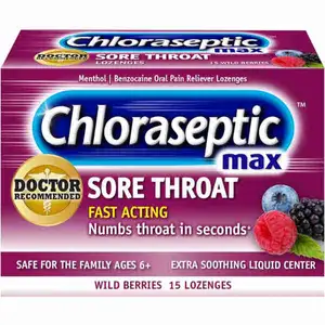 Sore Throat Wild Berries - Cloraseptic