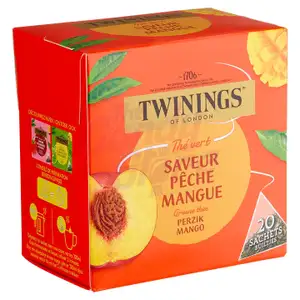 Peach Mango Flavoured Green Tea - Twinings