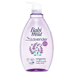 Organic Head & Body Baby Bath Relaxing Lavender - Babi Mild