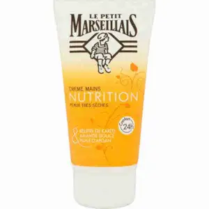 Shea Butter, Sweet Almond & Argan Oil Hand Cream for Very Dry Skin - Le Petit Marseillais