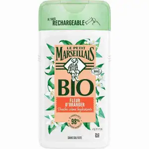 Organic Orange Blossom Hydrated Shower Cream - Le Petit Marseillais