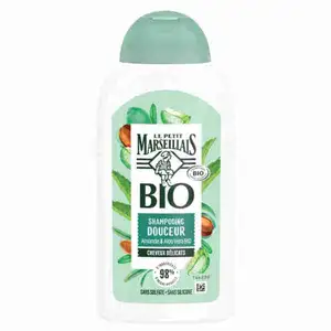 Organic Almond and Aloe Vera Gentle Shampoo for Delicate Hair - Le Petit Marseillais