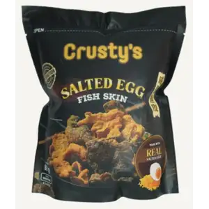 Salted Egg Fish Skin - Crusty's