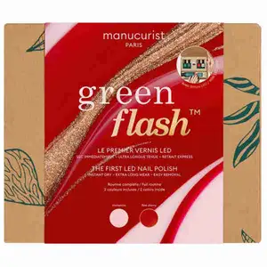 Green Flash Box Red Cherry & Hortencia - Manucurist