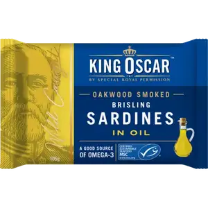 Brisling Sardines in Oil - King Oscar