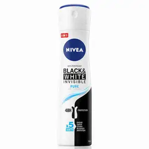 Black & White Invisible Deodorant Spray 48H - Nivea