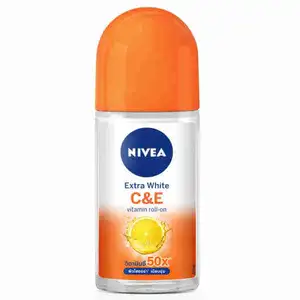 Extra White C&E 72H Roll-On Deodorant - Nivea
