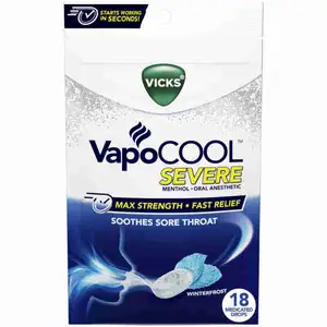 Vapo Cool Soothes Sore Throat Winterforest - Vicks