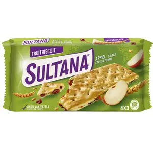 Fruit Biscuit Apple Flavor - Sultana