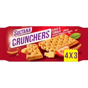 Crunchers Cheese & Tomato - Sultana