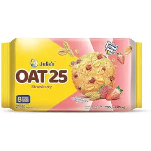 Oat 25 Strawberry Biscuit - Julie's