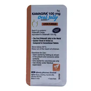 Oral Jelly 100mg Litch Flavour - Kamagra