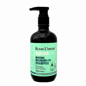 Menthol Macadamia Oil Shampoo - Kesar L'amore