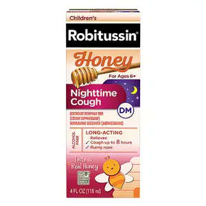 Children's Nighttime Cough DM Honey Flavor - Robitussin