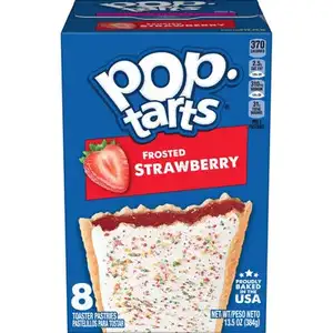 Frosted Strawberry Toaster Pastries - Pop Tarts