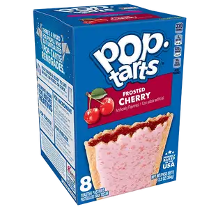 Frosted Cherry Toaster Pastries - Pop Tarts