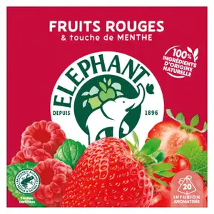Red Fruit & Touch of Mint Infusion - Elephant