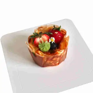 Mini Burnt Basque Cheesecake (Fruit Topping) - Bakeology