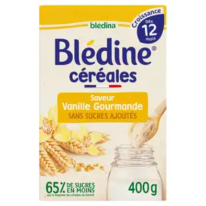 Cereals Gourmet Vanilla No Sugar Added from 12 Months - Blédina
