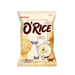 O'Rice Snow Rice Crackers Original Flavor - Orion