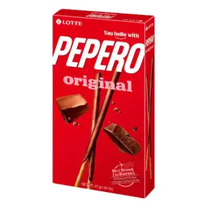 Pepero Original Chocolate Biscuit Sticks - Lotte