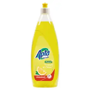 Original Degreasing Dishwashing Liquid with Vinegar and Lemon - Apta