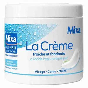Fresh & Creamy Lotion with Pure Hyaluronic Acid - Mixa