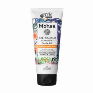 Exotic Mango Exfoliating Shower Gel Gentle Scrub for Face and Body (Mohea) - MKL