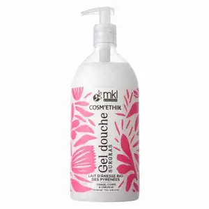 Organic Donkey Milk from the Pyrenees Shower Gel for Face, Body and Hair (Cosm'ethik) - MKL