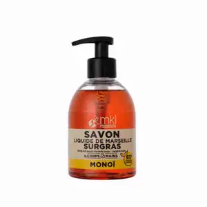 Monoi Liquid Marseille Soap for Hands and Body - MKL