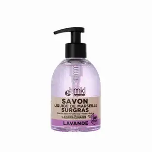 Lavender Liquid Marseille Soap for Hands and Body - MKL