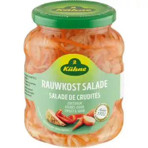 Sweet & Sour Raw Vegetables Salad - Kühne