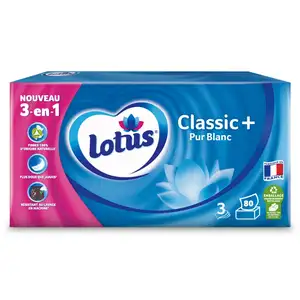 White Classic Tissue - Lotus Paper
