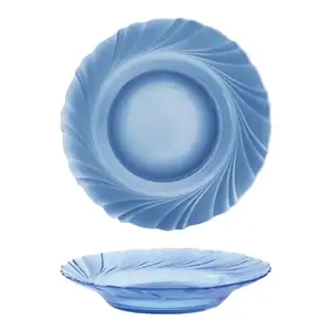 Beau Rivage Marine Plate Glass Blue - Duralex