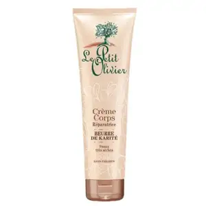 Shea Butter Repairing Body Cream for Very Dry Skin - Le Petit Olivier