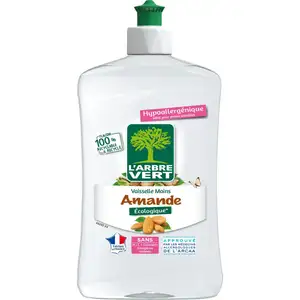 Almond Ecologic Dishwashing Liquid - L'Arbre Vert